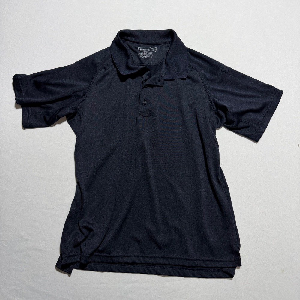 5.11 Tactical Women's Performance Polo Shirt Dark Navy 61165 L Short Sleeve